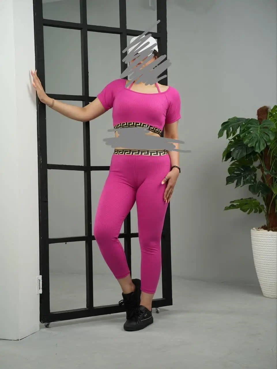 🖋نام: ست نیم تنه شلوار ورساچ
