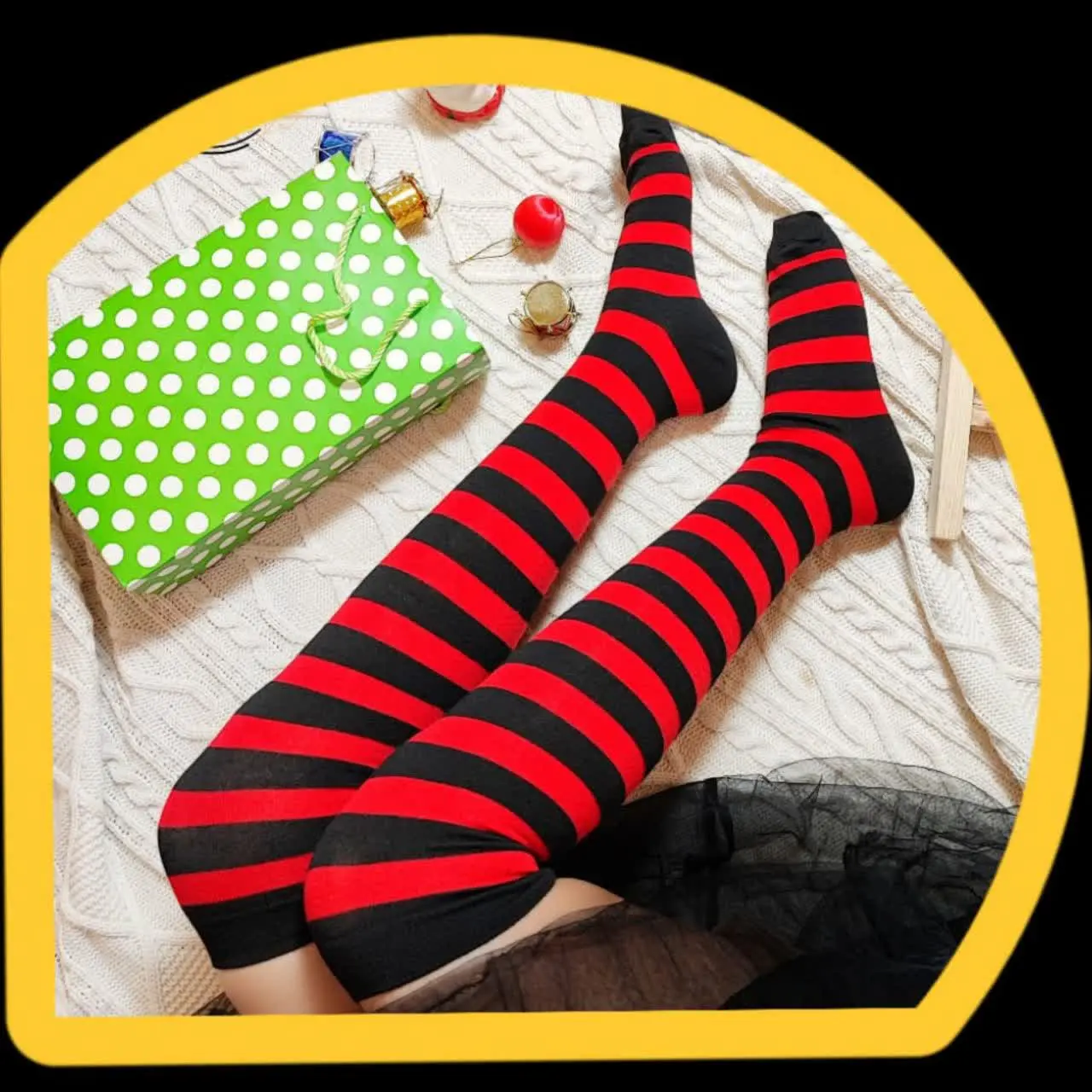 جوراب بالا زانو
