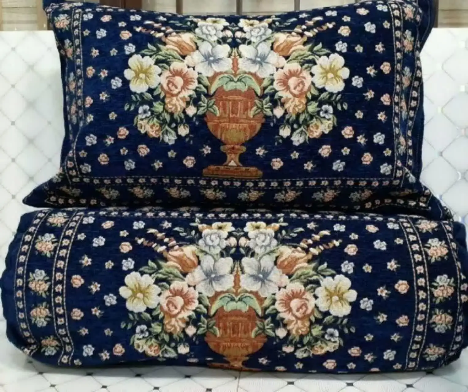 ✅✅✅✅روبالشتی قالیچه‌ای مجلسی دورویه ✅مجلسی بسیارشیک وپرفروش
