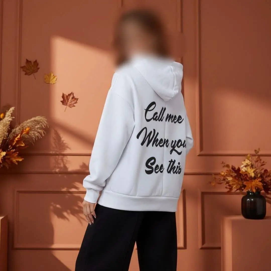 ست هودی شلوار بگ پشت چاپ👌