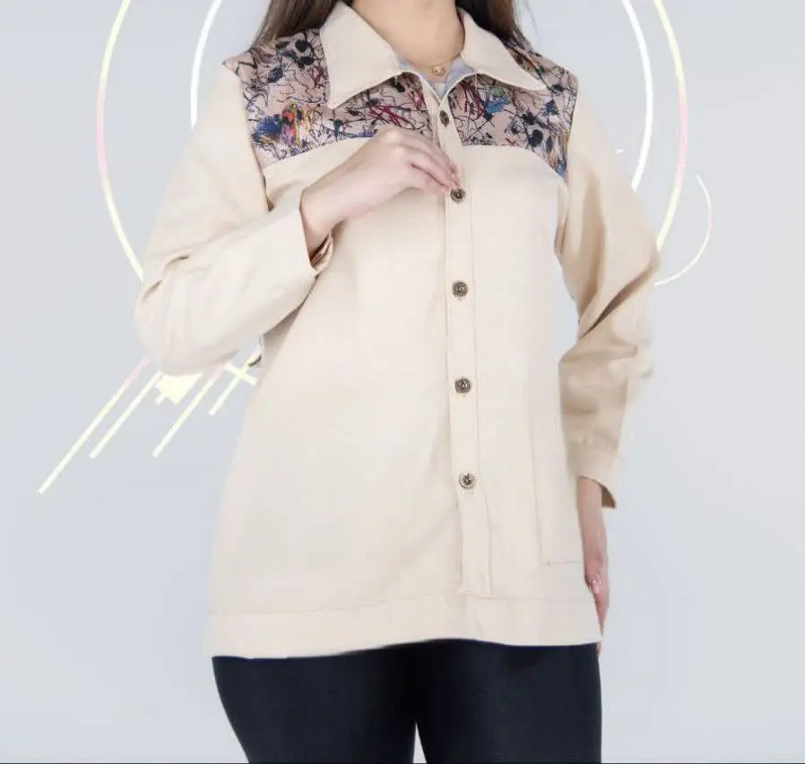 🔺قابل ست کردن با شلوار جین،...