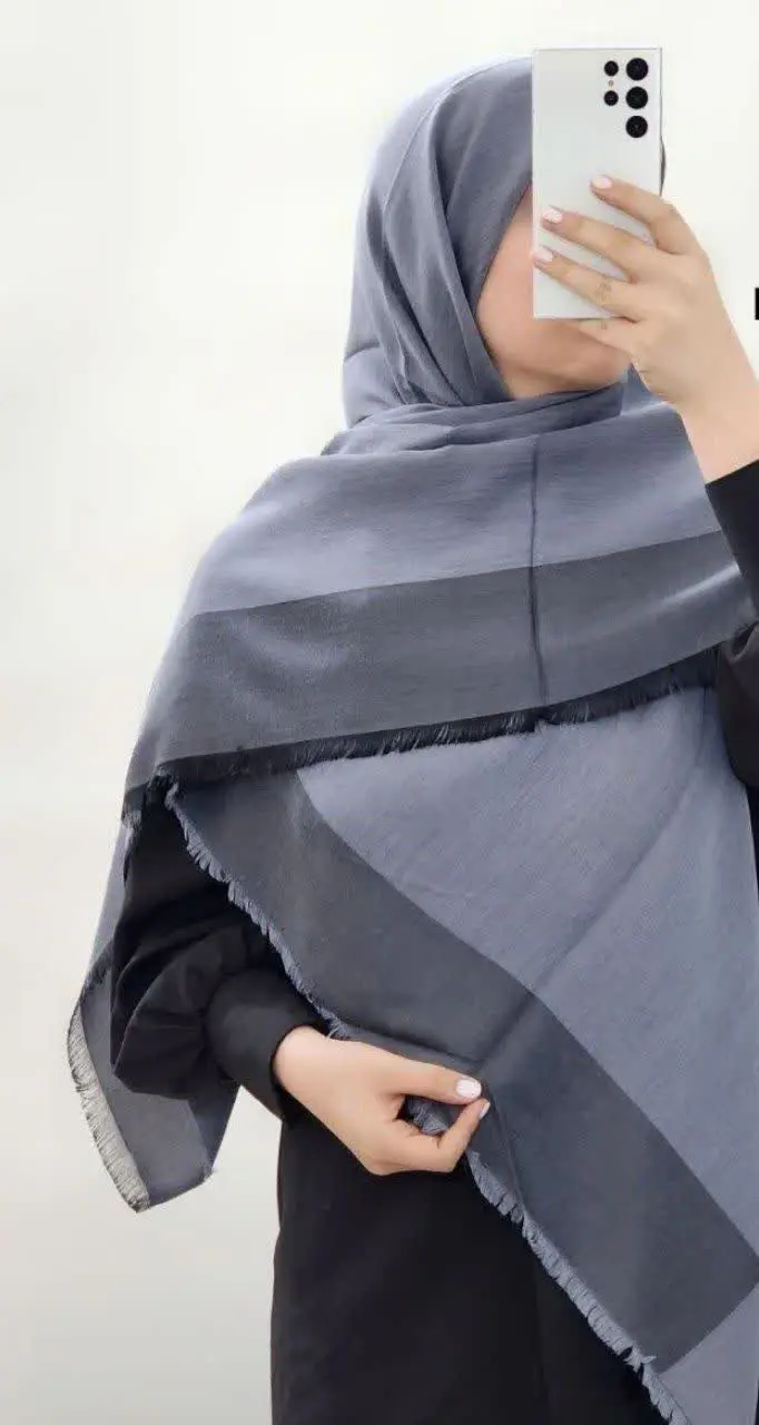 🔸 نام کالا: روسری بامبو نخ ابریشم مجلسی
