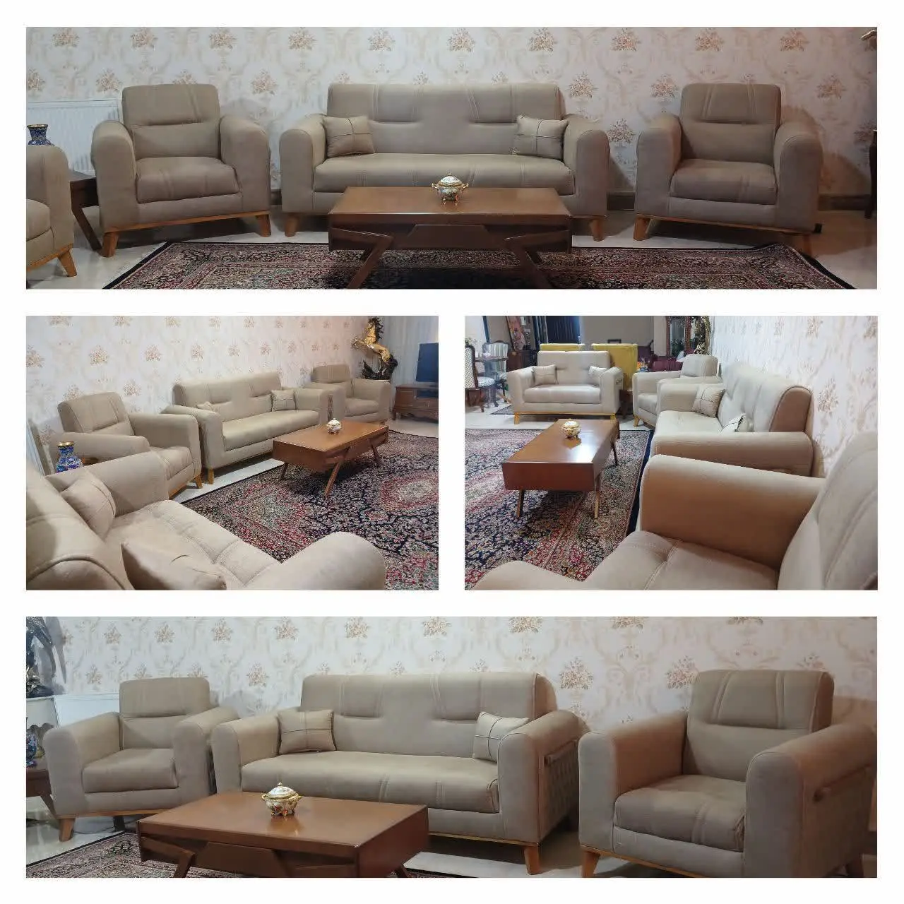 🟢 مبل راحتی ۷نفره"کلاسیک ترک