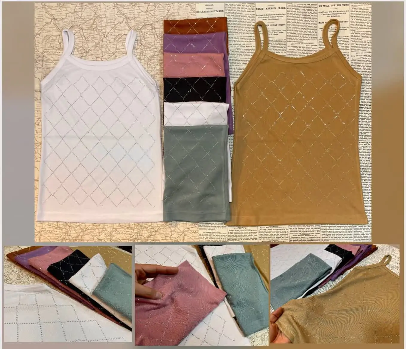 #کراپ فانریپ زنانه بندی🛍️نگین کوب
