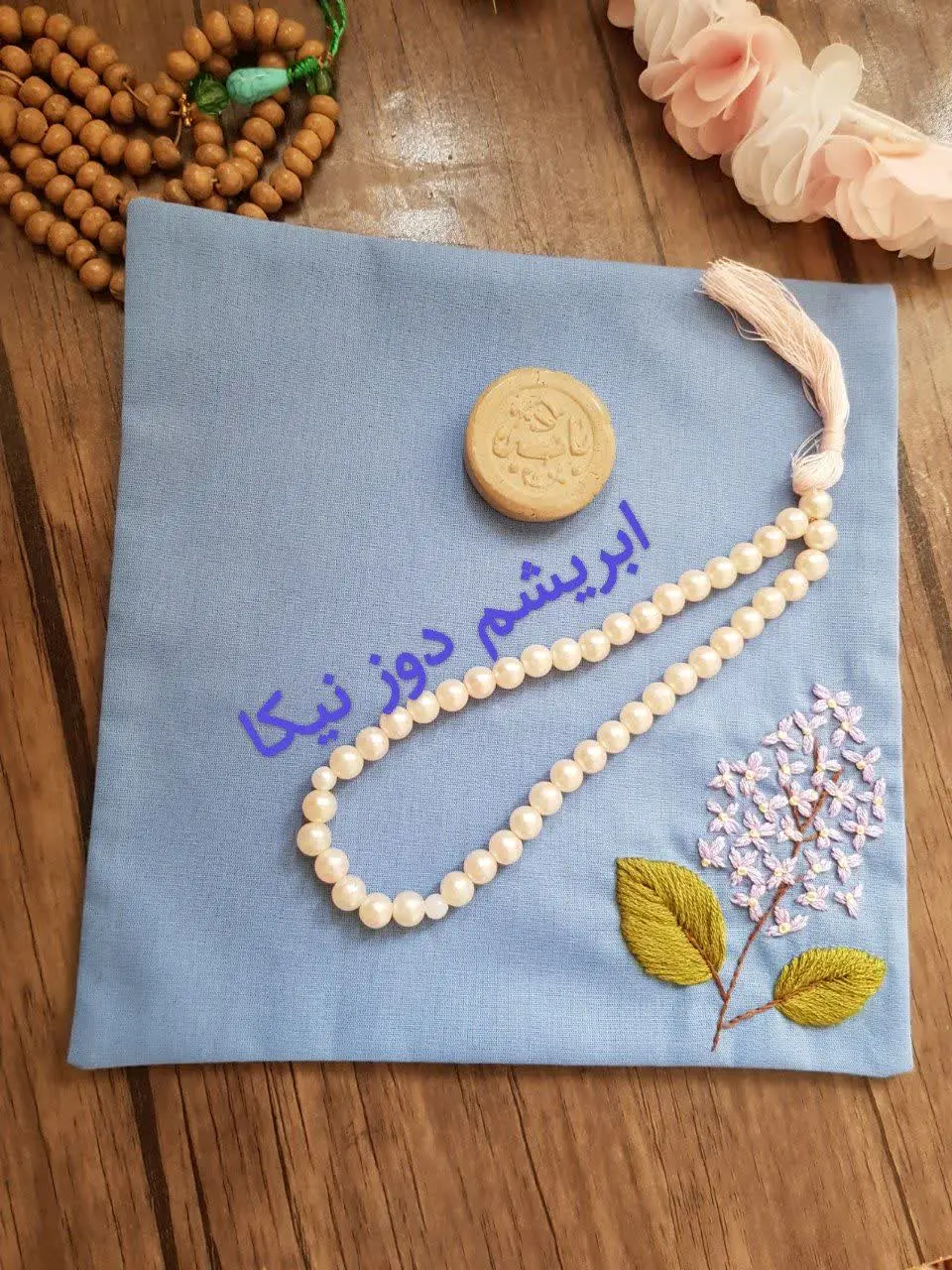 #جانماز_طرح_گل_یاس
