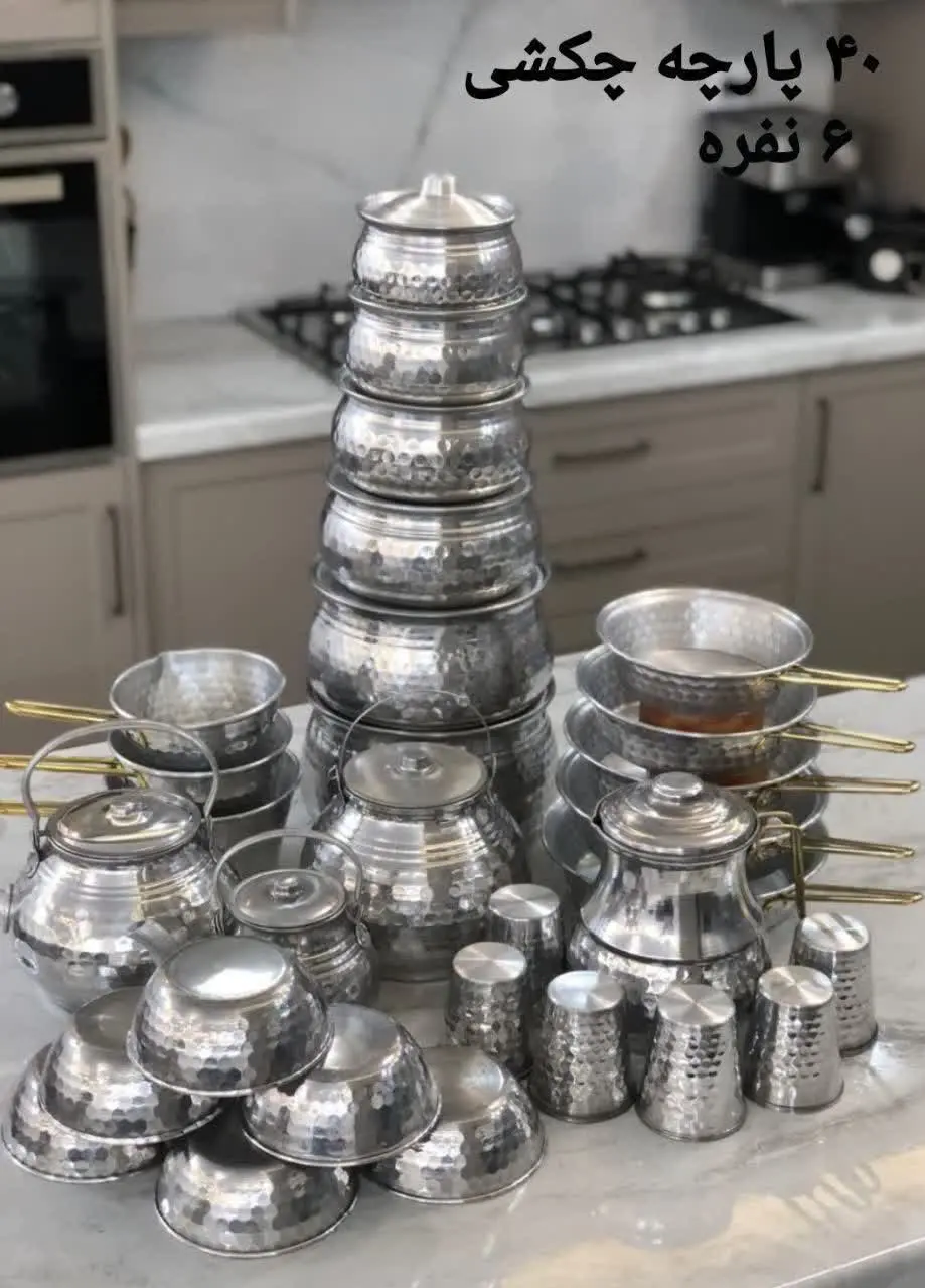 لیوان چکشی ۶ عدد