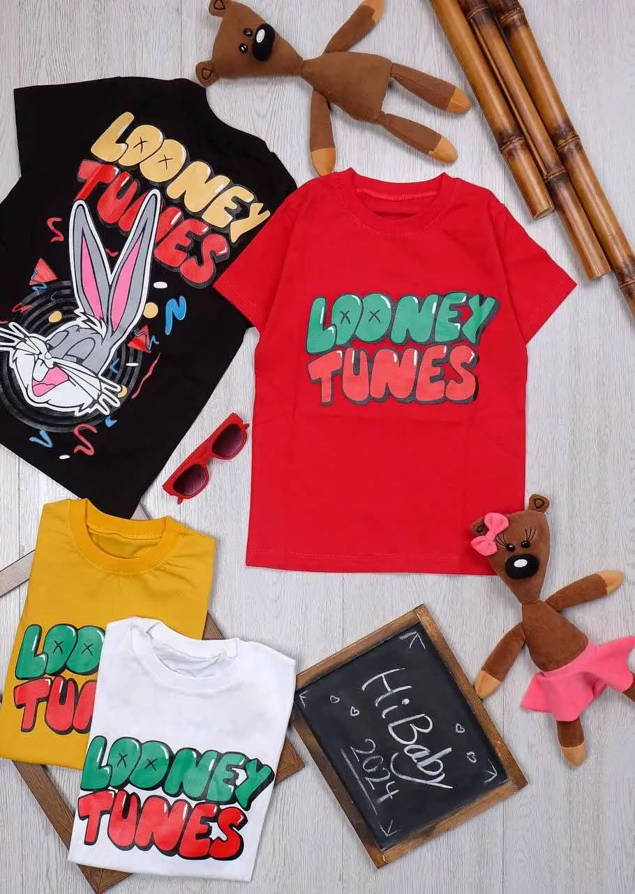 👫تیشرت تک چاپ خرگوش LOONEY👫
