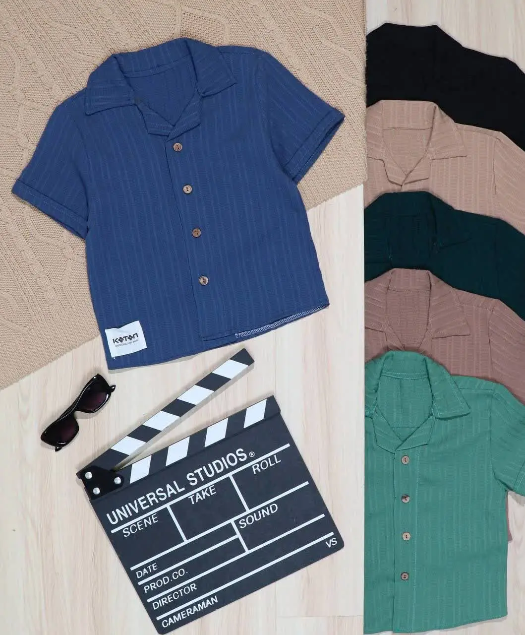 👫پیراهن پسرانه آیوا یقه انگلیسی👫
