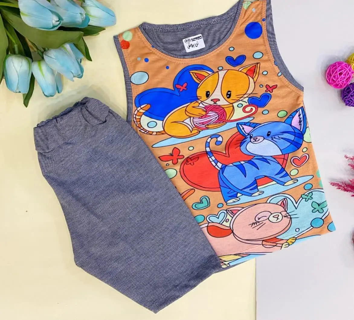 ⚜ تاپ شلوارک اسپرت 
