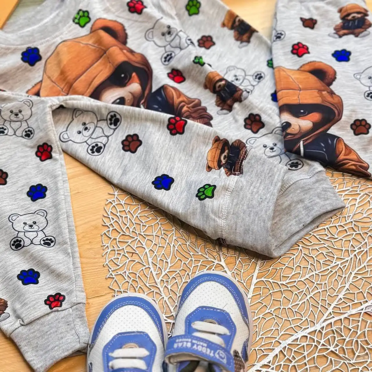 💞 ست خرسی پابیزه اسمرت راحتی 💞
