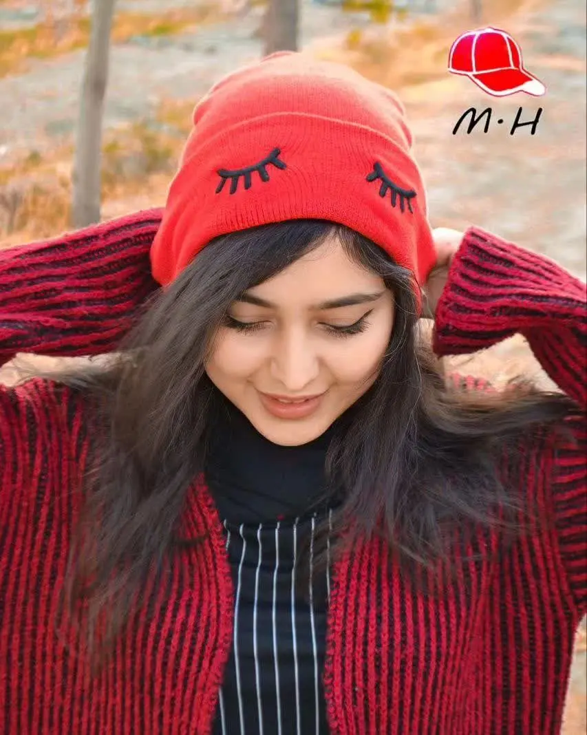 🌺 کلاه ۲لایه مدل چشمی
