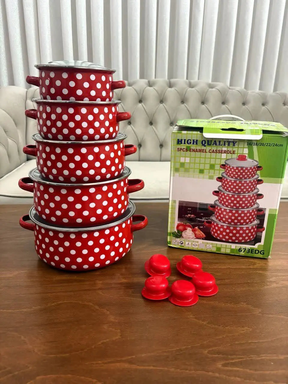 ست قابلمه لعابی