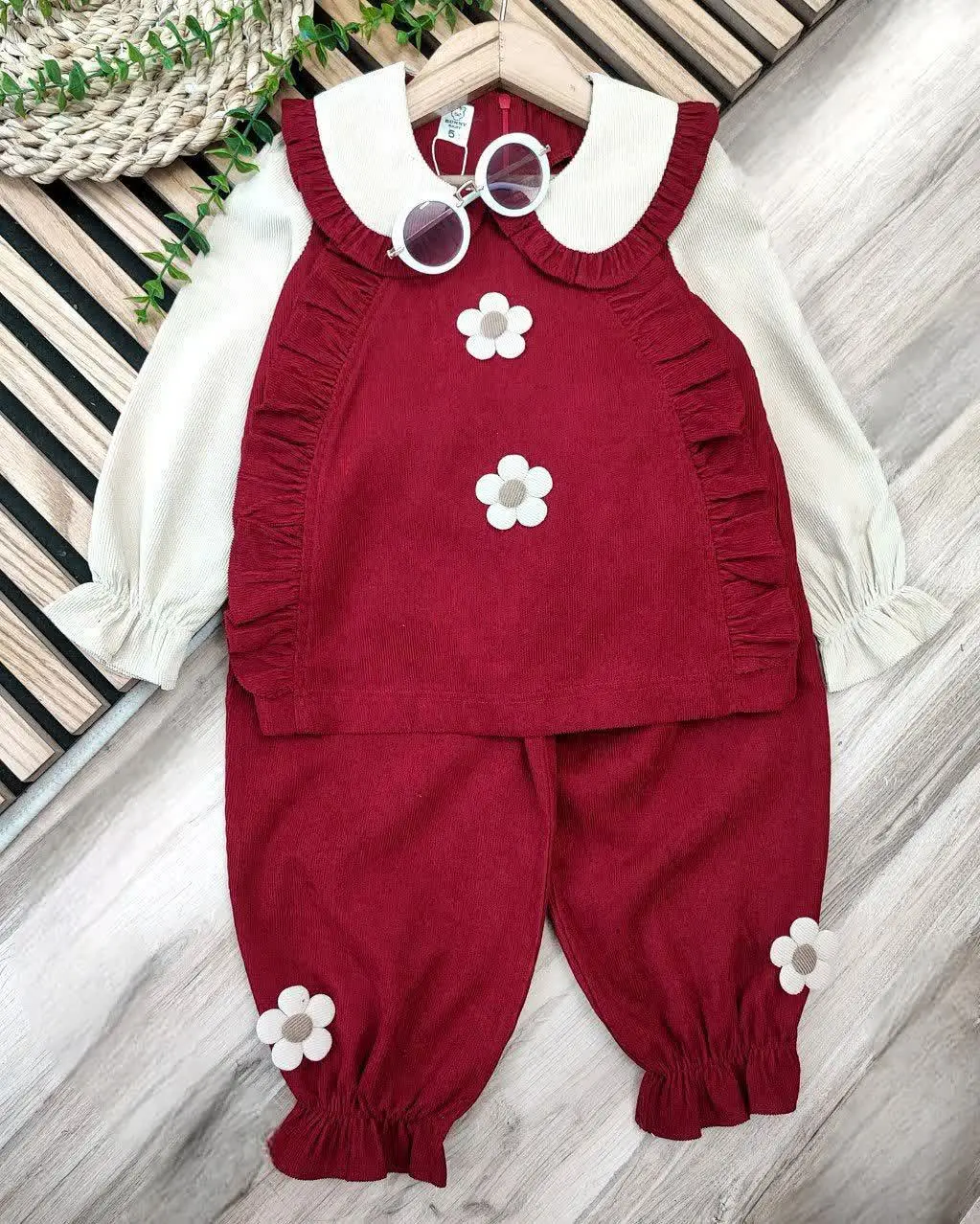 ▪️بلوز شلوار دخترانه مهگل