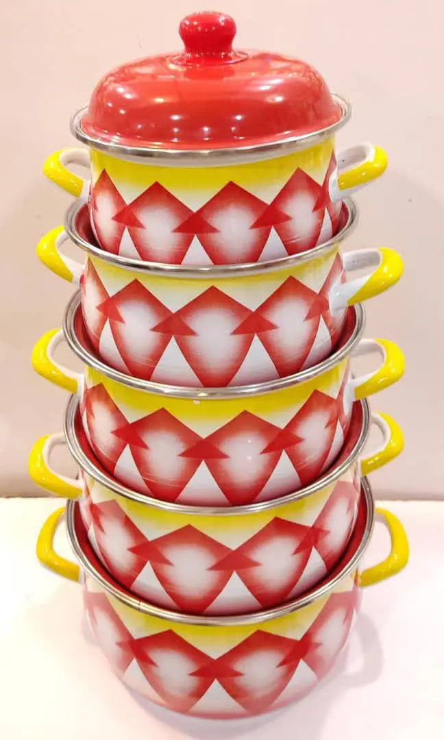 قابلمه لعابی ۵تکه همه طرح شارژ شده طرح‌های جدید کیفیت عالی
