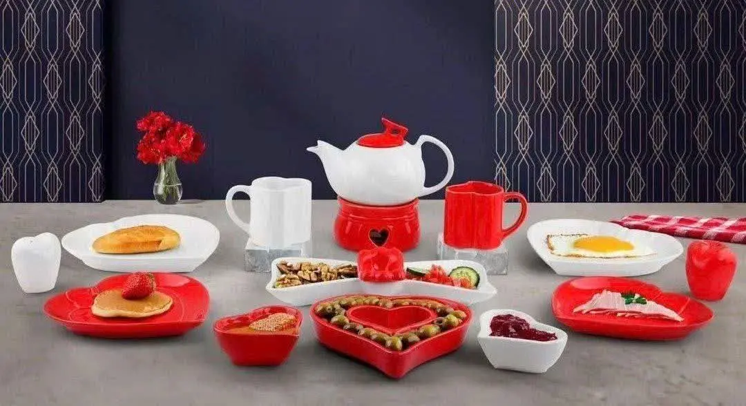 سرویس صبحانه خوری شارژ شد 😍👌
