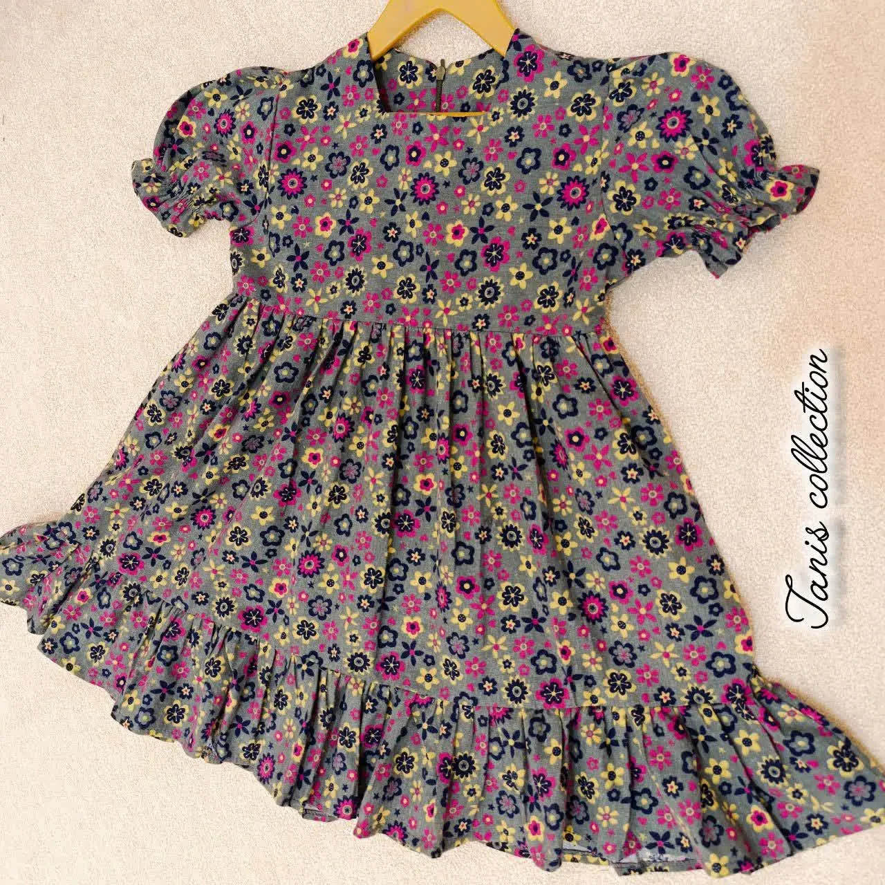 پیراهن دخترانه گل دار🌷🌷🌷