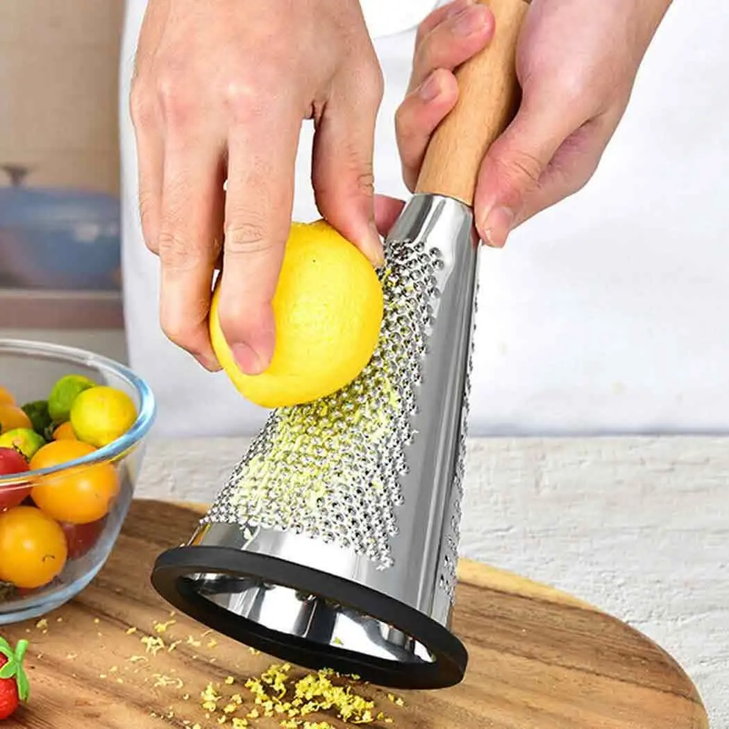 ✅️رنده مخلوطی دسته چوبی🥰