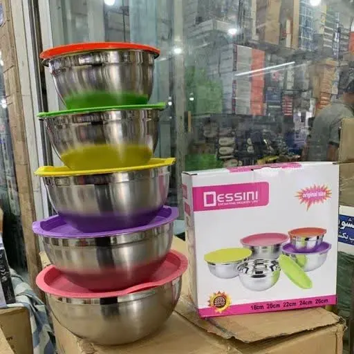 🌺کاسه استیل مارک دیسنی 
