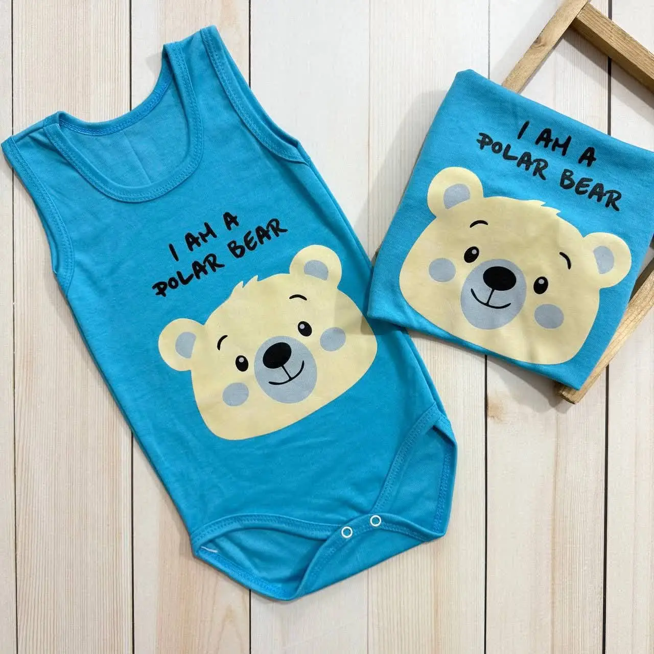 زیردکمه طرح خرس آبی 😍😍
