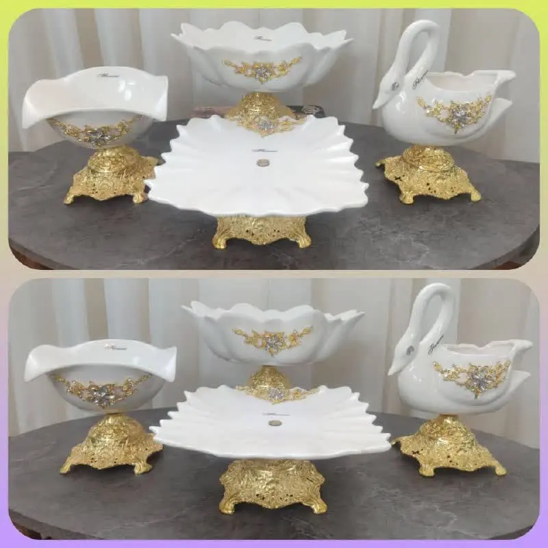 💐سرویس۴تیکه پذیرایی طرح هما😍😍👏👏👏😍
