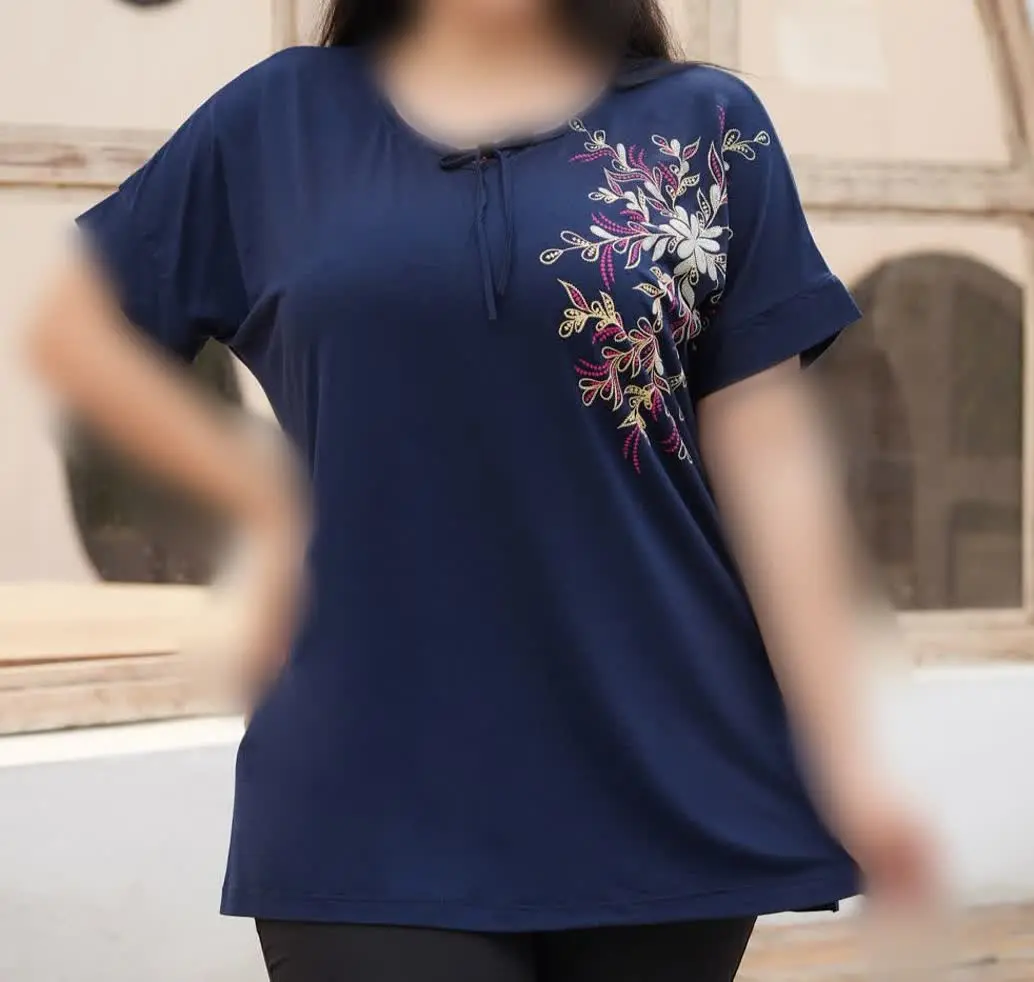 تیشرت آستین افتاده راحیل