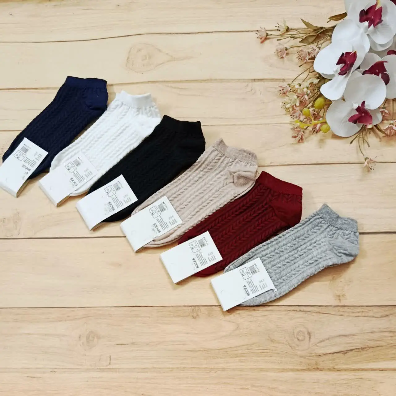 جوراب مچی گندمی گرم