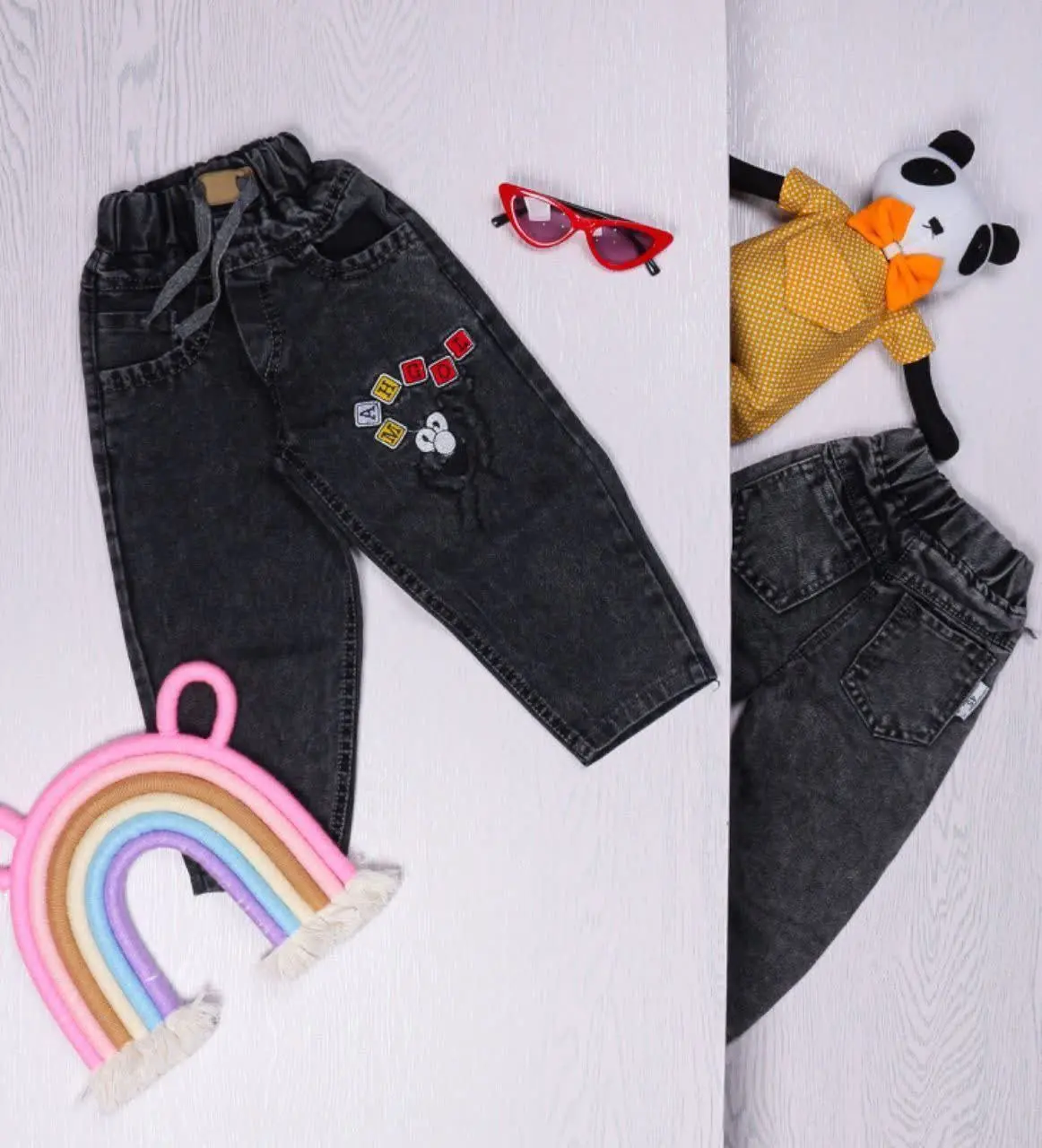 👯 شلوار لی پسرانه حروف 👯