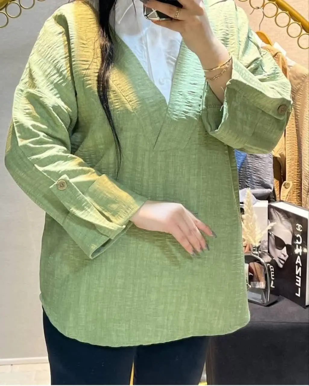 نام: مانتو شانتون یقه سفید
