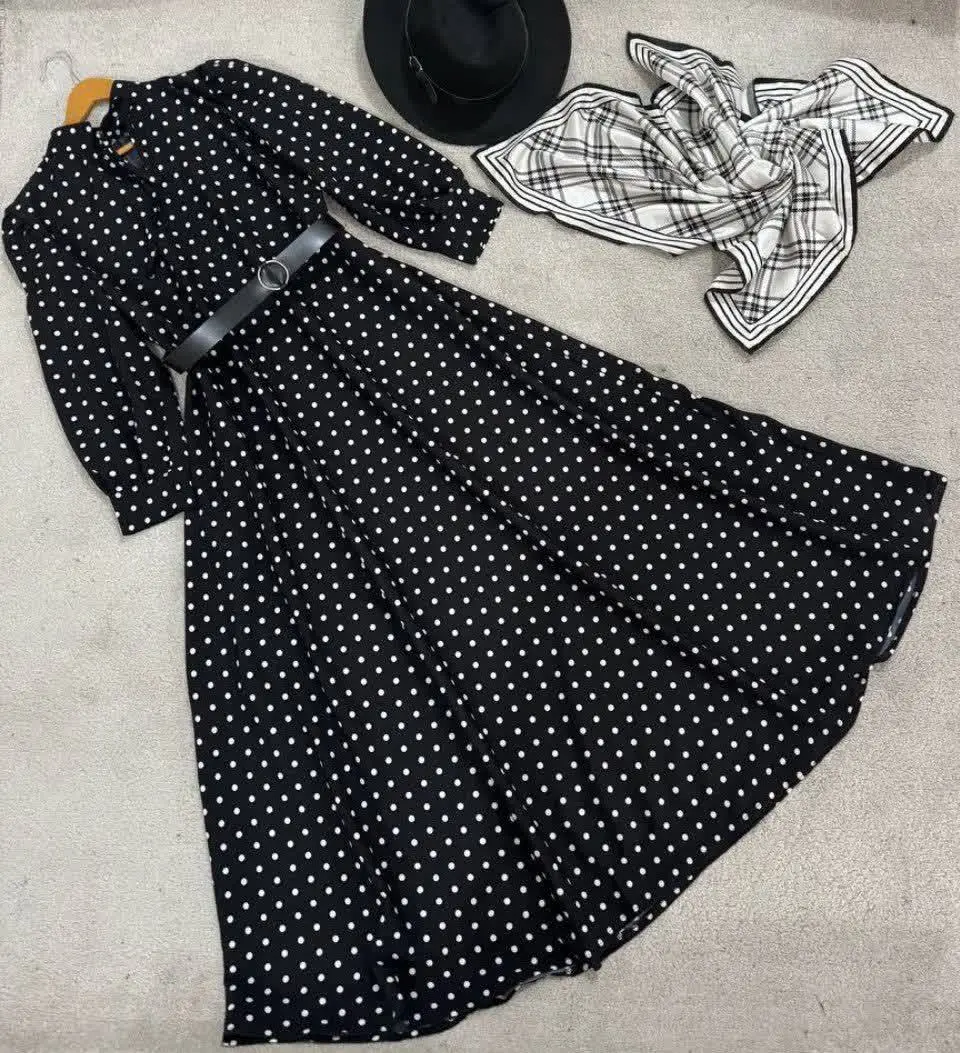 👚 نام: پیراهن و کمربند الیزه ✔️
