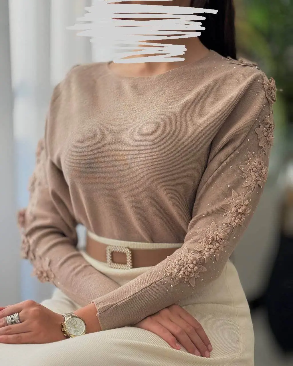 🥰 یه بلوز گپ گرم دار باکیفیت و شیککک و خاصصص داریم براتون 😊😍
