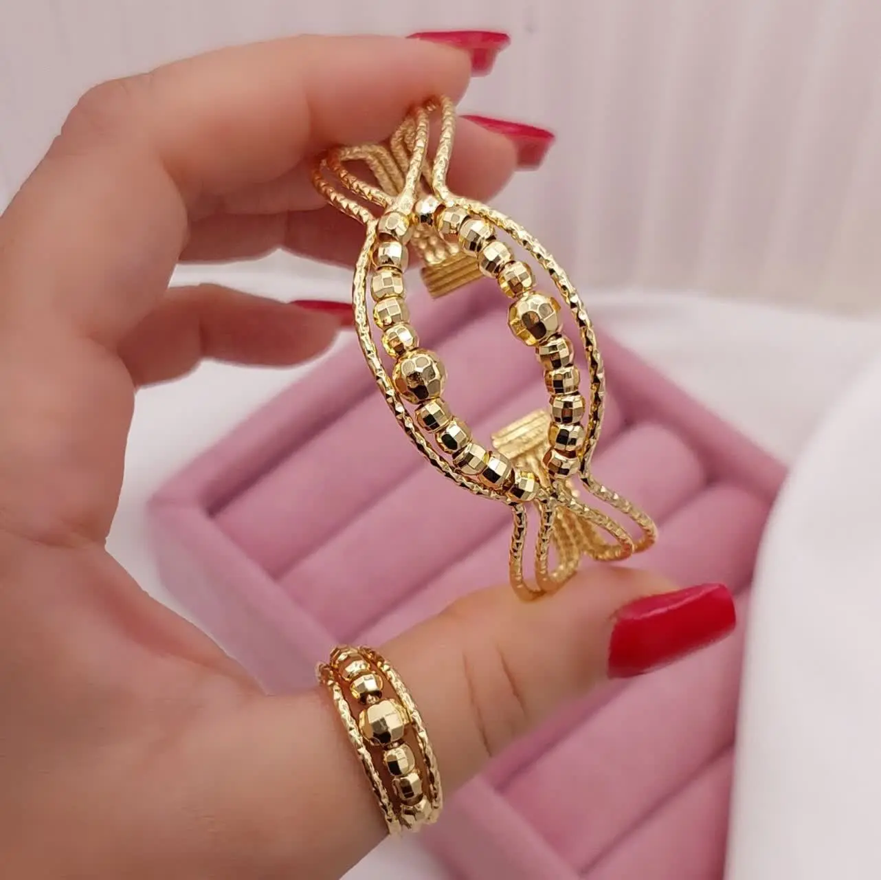 ست دستبند انگشتر✨💥