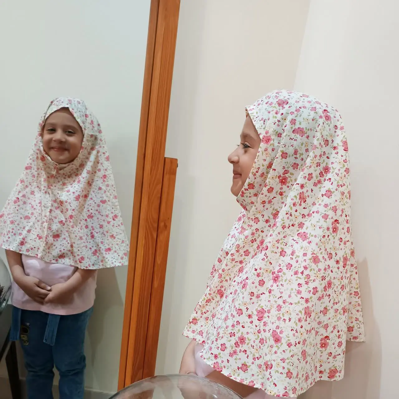 مقنعه نماز دخترونه
