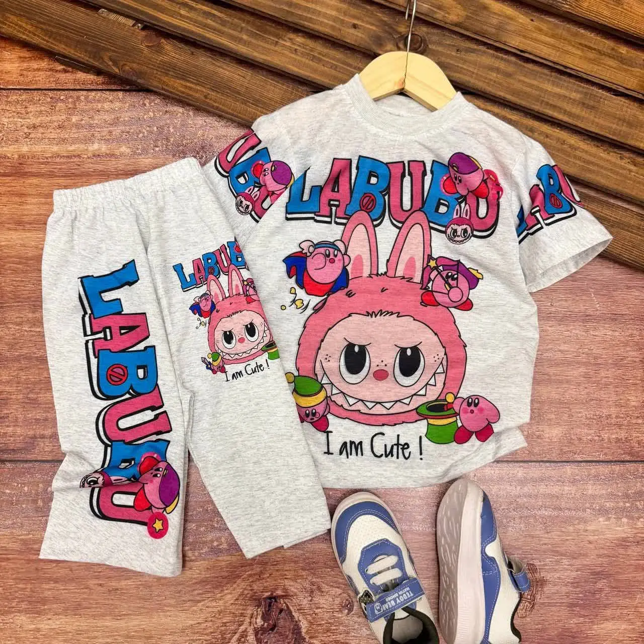 ست تیشرت شلوارک اسپرت لبوبو...