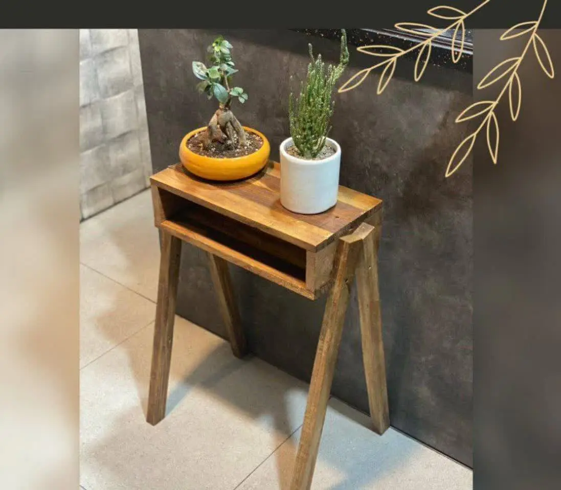 📋نام کالا: میز پایه دارچوبی
