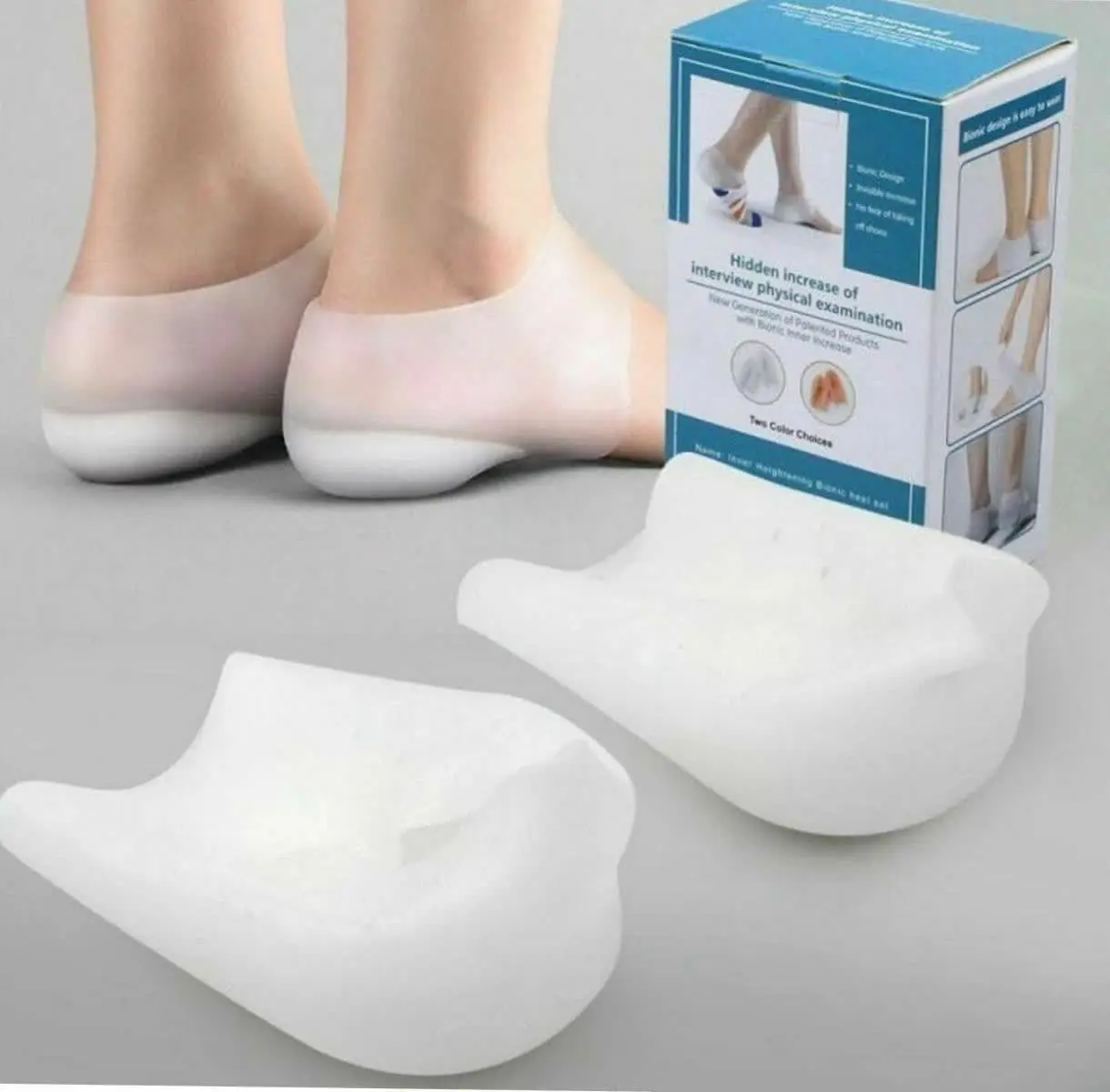 جوراب افزایش قد سیلیکونی
