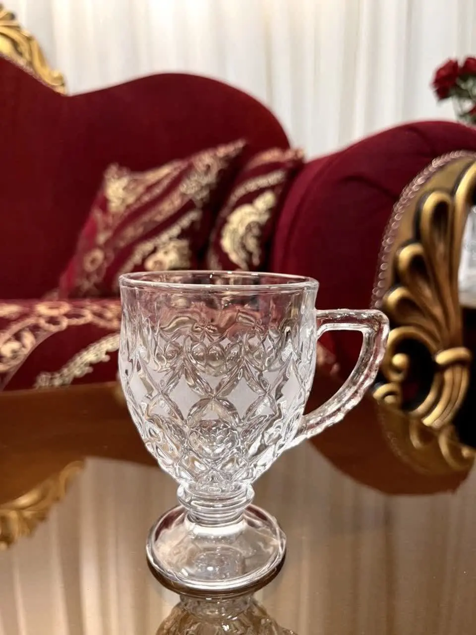 ۸ دست فنجون پایه دار زیبای...