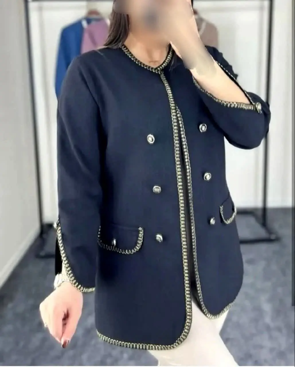 نام: مانتو نوار دوزی دیپلمات ۳۰
