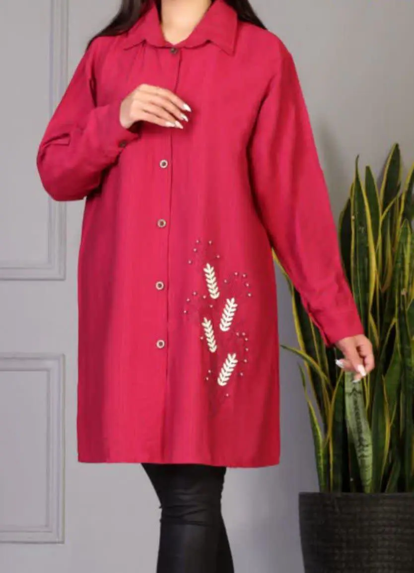 ✅ مانتو گندمی، جنس بابوس
