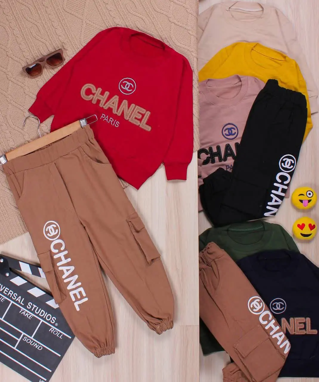 👫بلوز و شلوار پسرانه گلدوزی CHANEL👫
