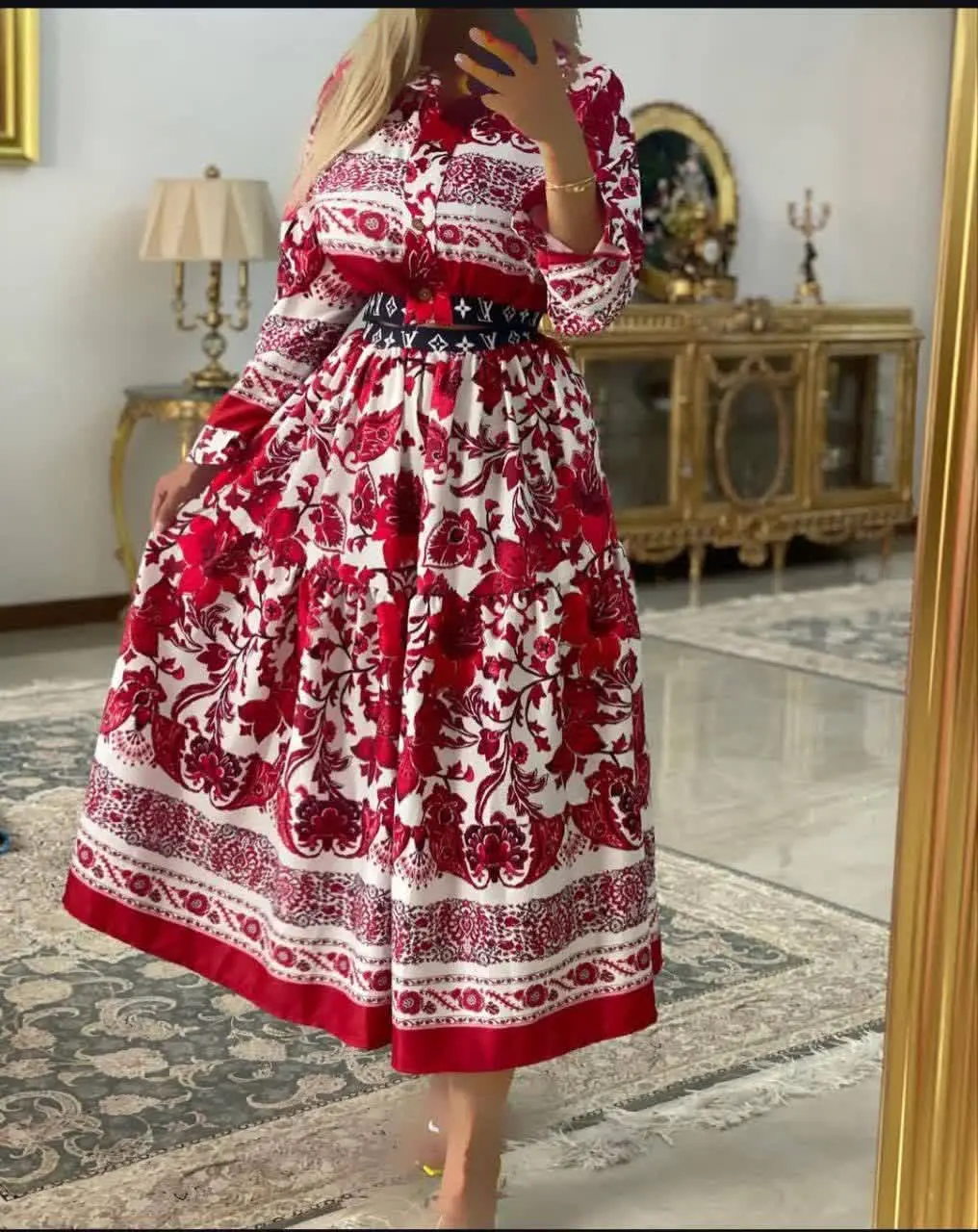 👚 نام: کراپ دامن گلبهار
