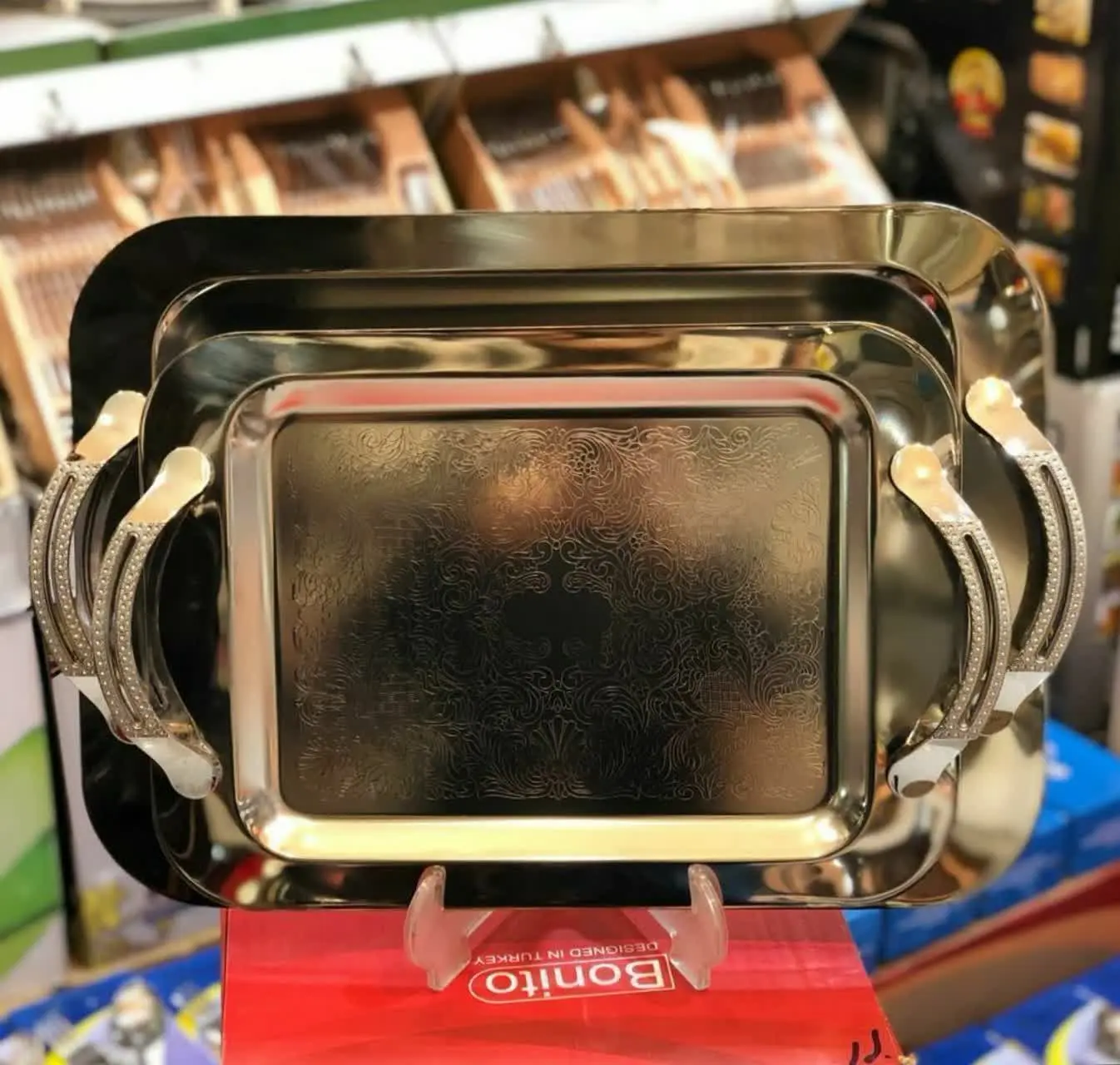 #سینی مستطیل آهنربانگیر🍓
