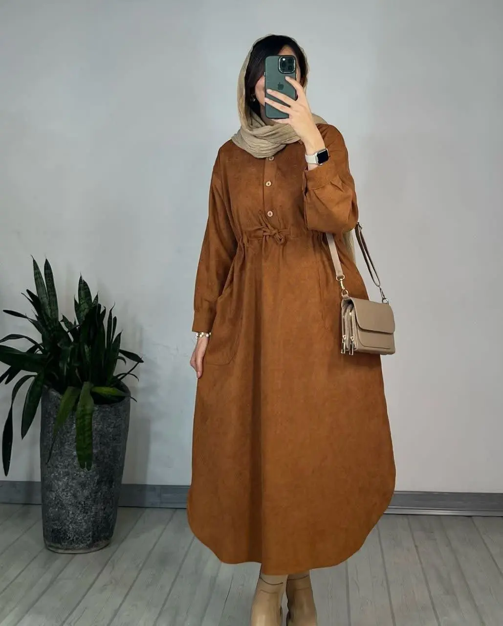 🖋نام: مانتوی بلند کمر گت
