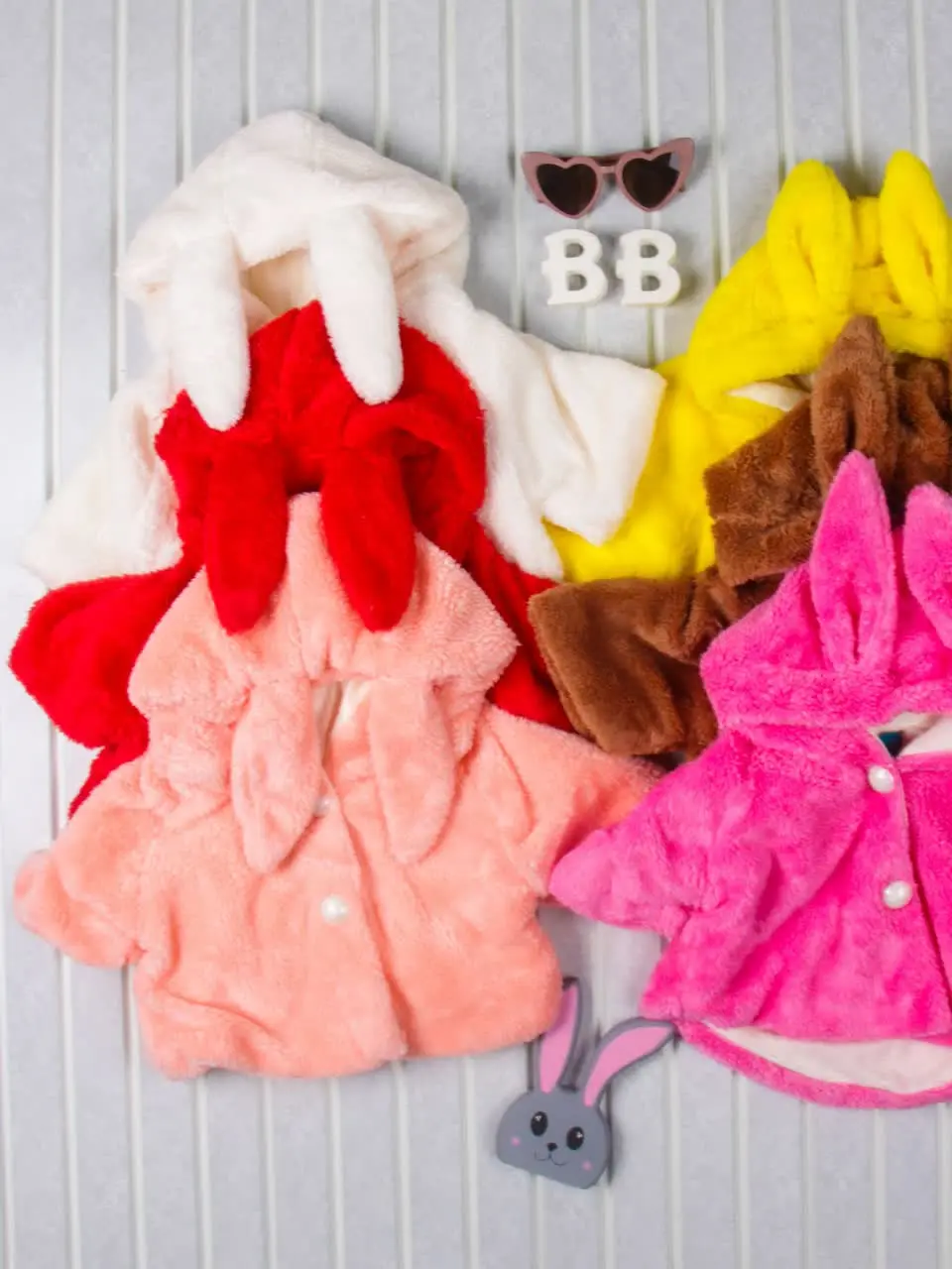 💢شنل کلاهدار گوش خرگوشی💢