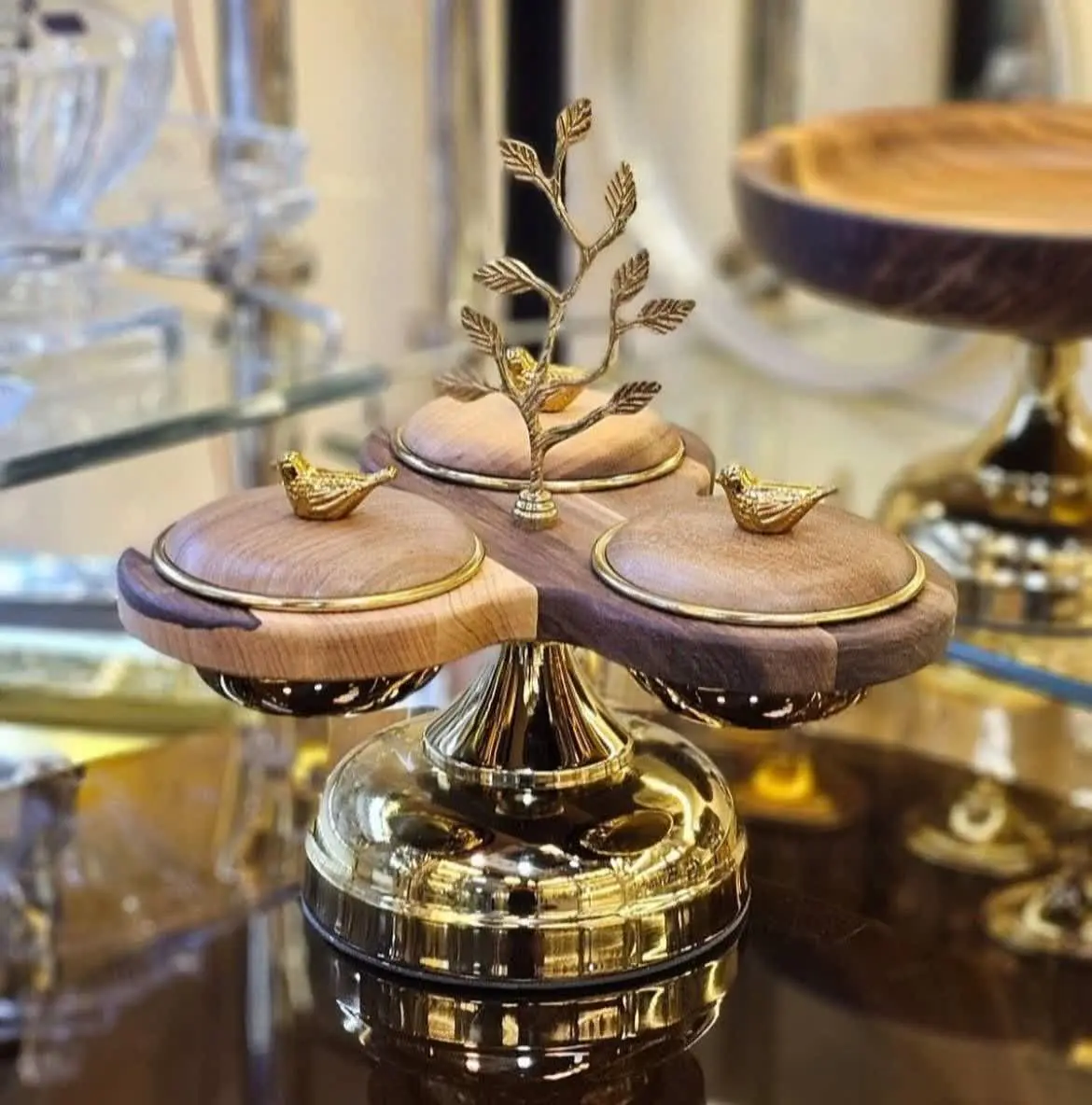 #سرویس چوبی گنجشک🍓
