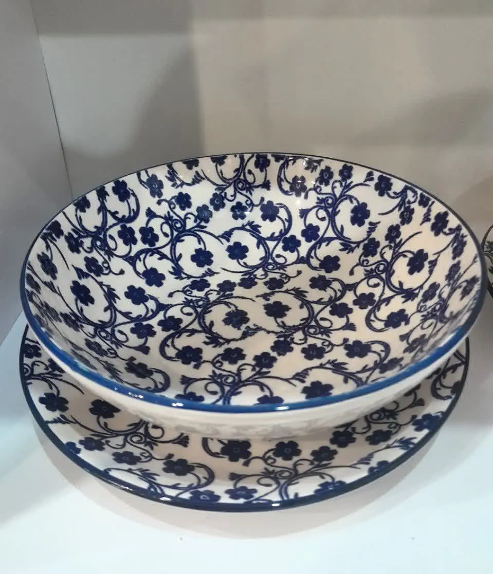 🌟کاسه و بشقاب بزرگ