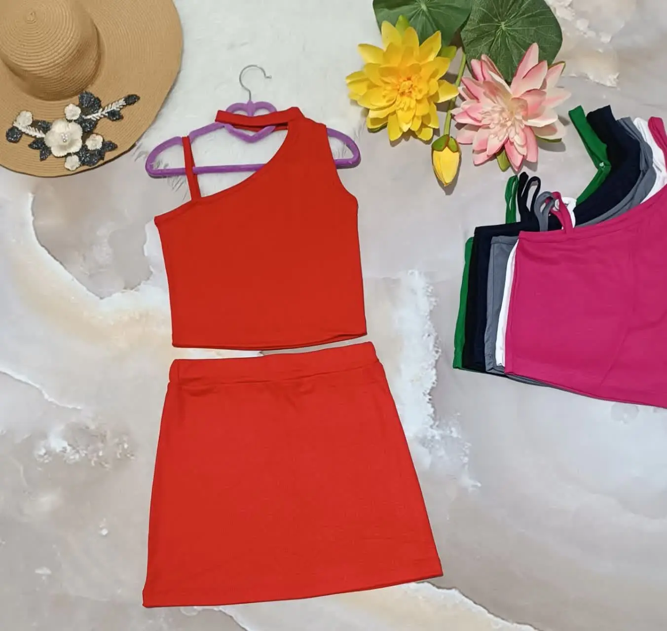 ست کراپ و دامن ۲۶۲
