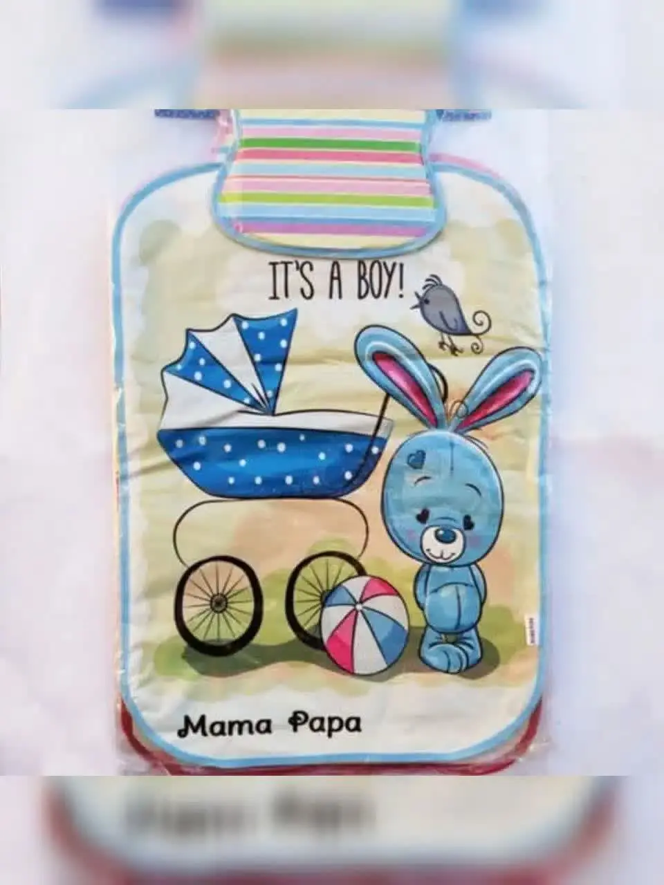 زیرانداز تشک تعویض طرح ماما پاپا 🎏
