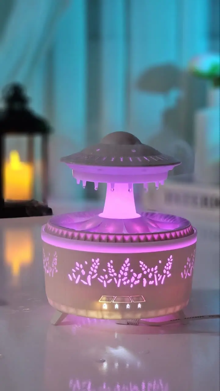 🌧☁️ دستگاه بخور و چراغ خواب...