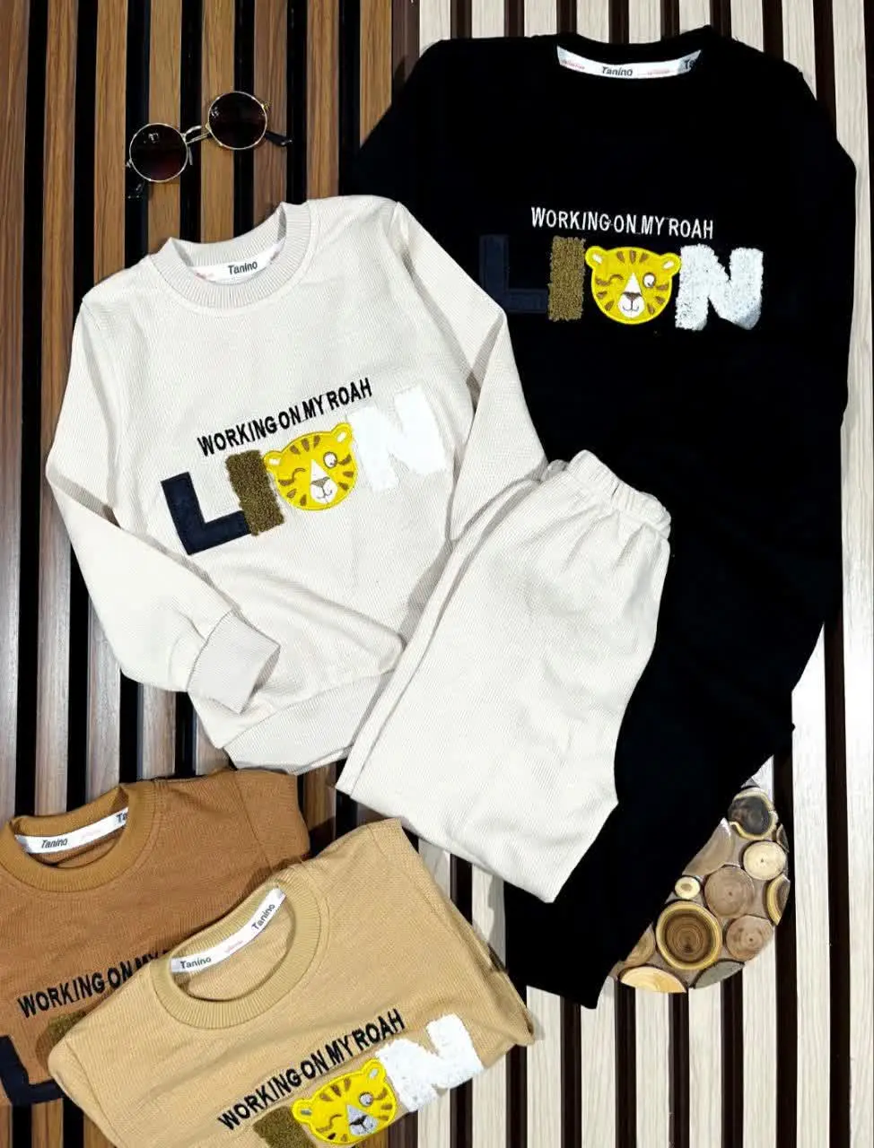 لباس بچه گانه بلوز شلوار LION💎