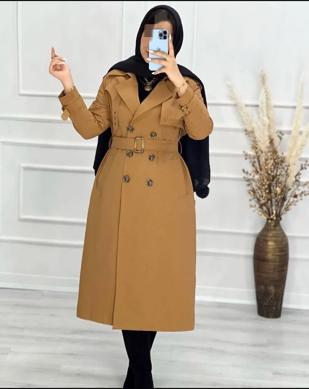 ط🍃نام: مانتو بارانی صبا
